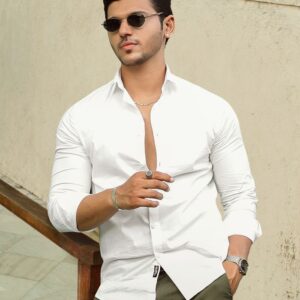 Arctic White - Formal Shirts For Men