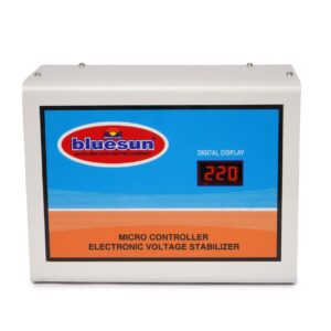 Bluesun Mainline Voltage Stabilizer For Home 5 KVA Heavy Duty 4000W 50V-270V AD018 (White) For Single Phase