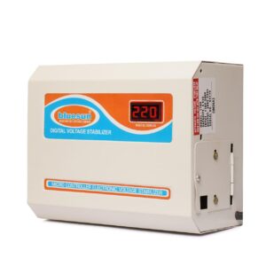 Bluesun Multipurpose Voltage Stabilizer For Home 2 KVA 1600W 70V-290V AD003 (White)