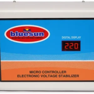 Bluesun Digital Voltage Stabilizer For AC Upto 0.8, 1.0, 1.5 Ton AC 4 KVA 3200W 90V-280V AD005 (White)
