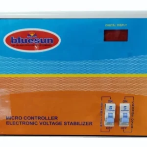 Bluesun Mainline Voltage Stabilizer For Home 5 KVA Heavy Duty 4000W 90V-300V AD009 (White)